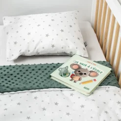 Sevira Kids Couverture réversible et ultra douce STELLA