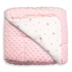 Sevira Kids Couverture réversible et ultra douce STELLA