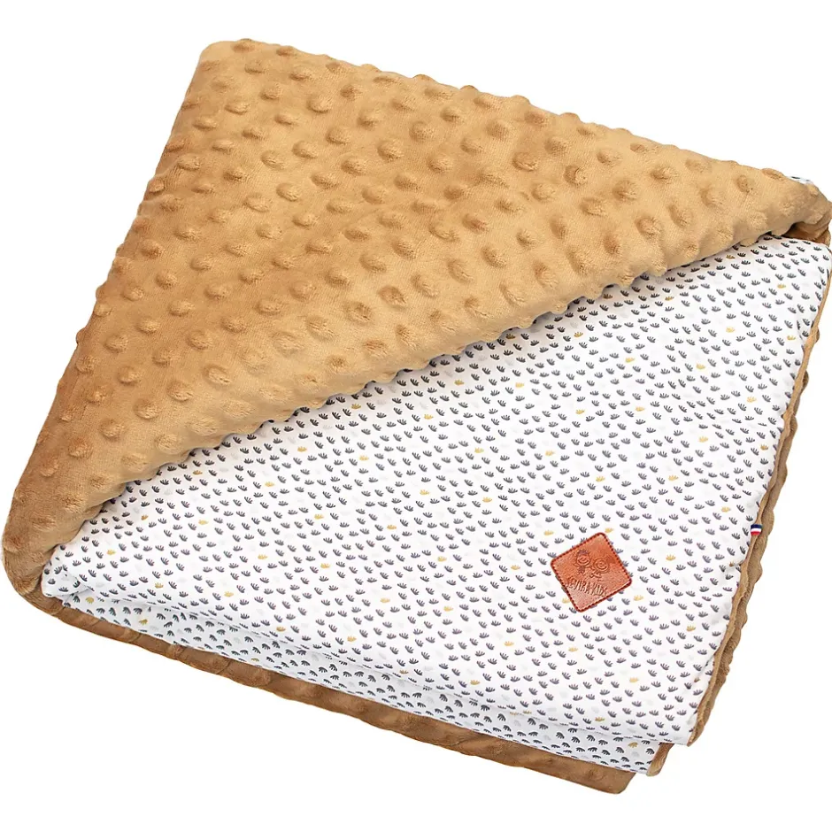 Sevira Kids Couverture réversible en minky Lior New