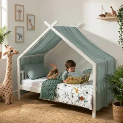 Sevira Kids Couverture réversible en minky Safari Outlet