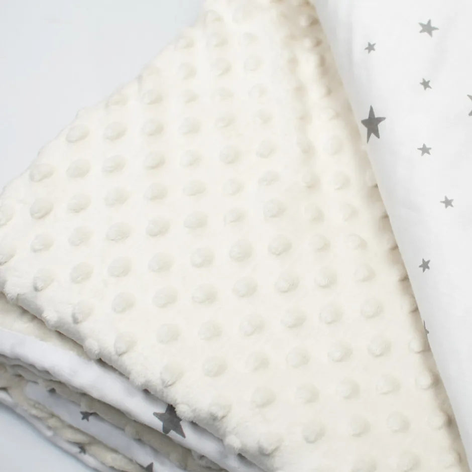 Sevira Kids Couverture réversible et ultra douce STELLA