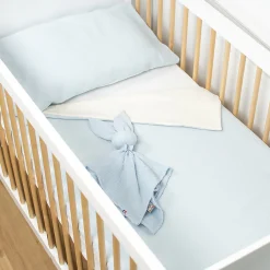 Sevira Kids Couverture été en coton nid d'abeille