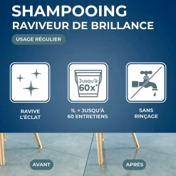 Starwax Shampoing brillant sols carrelés 5L