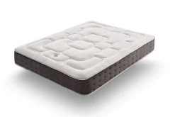 Simpur Low Cost Simpur relax matelas 90x190 cm royal top viscoélastique et ressorts ensachés 30 cm d'épaisseur 7 zones de confort