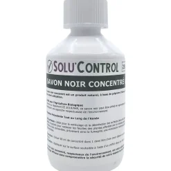 Tout Pour Les Nuisibles SOLU'CONTROL - Savon Noir Concentré 250ml - Enlève miellat pucerons cochenilles