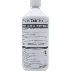 Tout Pour Les Nuisibles SOLU'CONTROL - Savon Noir Naturel Concentré, 1L, Nettoyant, enlève le miellat et les pucerons