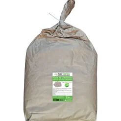 Tout Pour Les Nuisibles SOLU'CONTROL - Terre de Sommières 25 kg - Détachant Naturel et Absorbant - Élimine les Odeurs d'Urine, Litière de Chat, Tapis