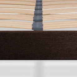Bellecour Sommier à lattes en bois Lumière 90x200 cm Coloris Marron Livré en kit