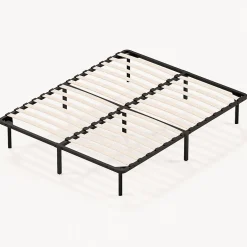 Teeno Sommier à Lattes sur Pieds, Lit 2x13 Lattes,7 Pieds Inclus,140x190CM Dewinner