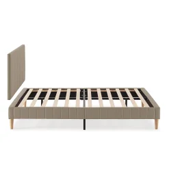 Vs Venta-Stock Sommier + tête de lit Eris 150x190 cm Beige Online