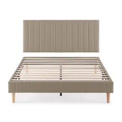 Vs Venta-Stock Sommier + tête de lit Eris 150x190 cm Beige Online