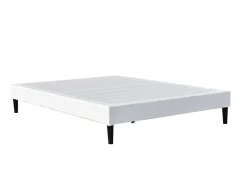 King Of Dreams Sommier - 160x200 cm - Déhoussable - Pieds 20 cm - 2x13 Lattes - Confort Optimal - Design Moderne - Usage Quotidien