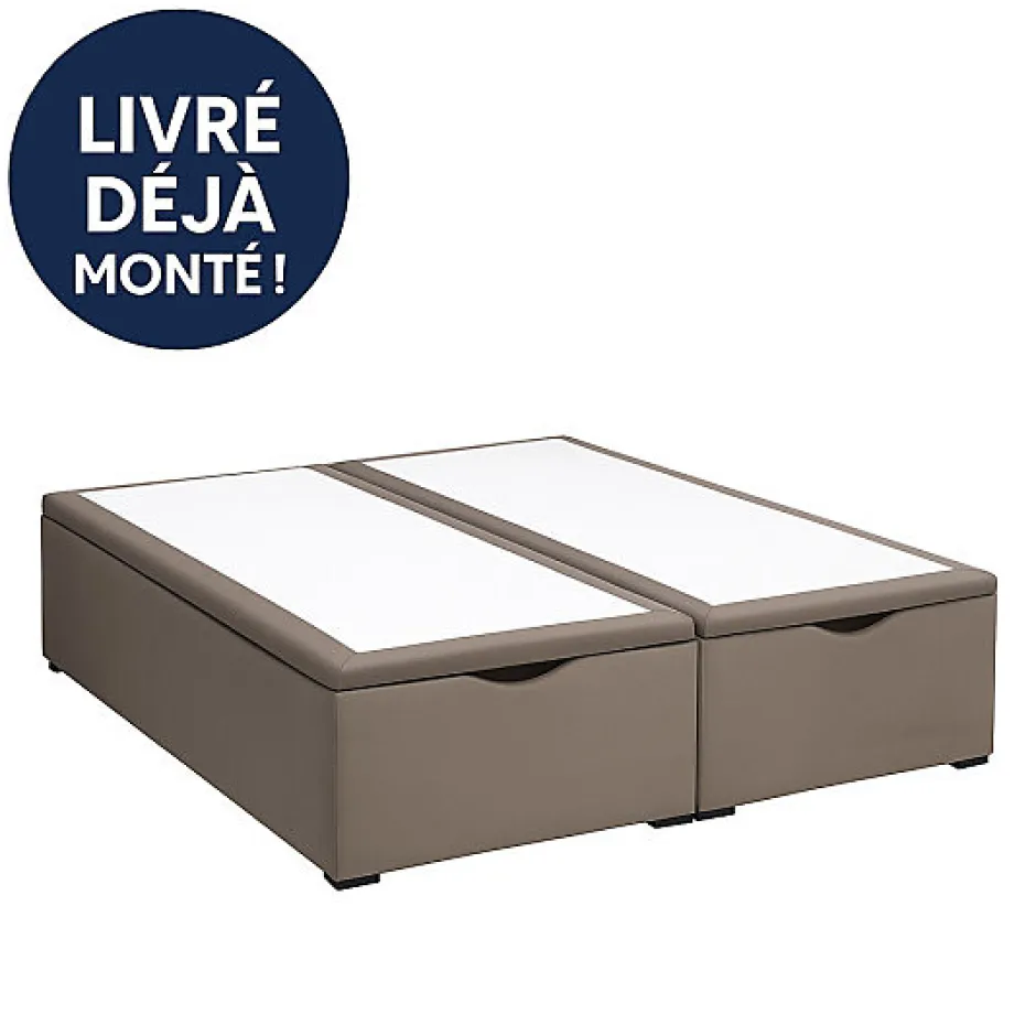 Alitea Hotel Sommier COFFRE IRIS 90x190 Lattes Hot