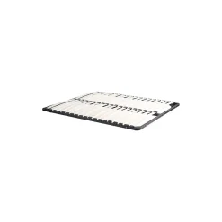 Vente-unique Sommier cadre à lattes 120 x 190 cm - 2x19 lattes - Sans pieds - Noir - KALISTA de YSMÉE Hot
