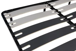 King Of Dreams Sommier Cadre à Lattes Metal 29 cm - 120x200 - 9 Larges Lattes de 12,5 cm - Metal Épaisseur 1,2 mm - Solide et Confortable - CADRE