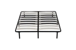 Nuits D'Or Sommier cadre a lattes Patrick - 140x190x29 cm - montage rapide et facile - soutien solide - confort optimal - design moderne New