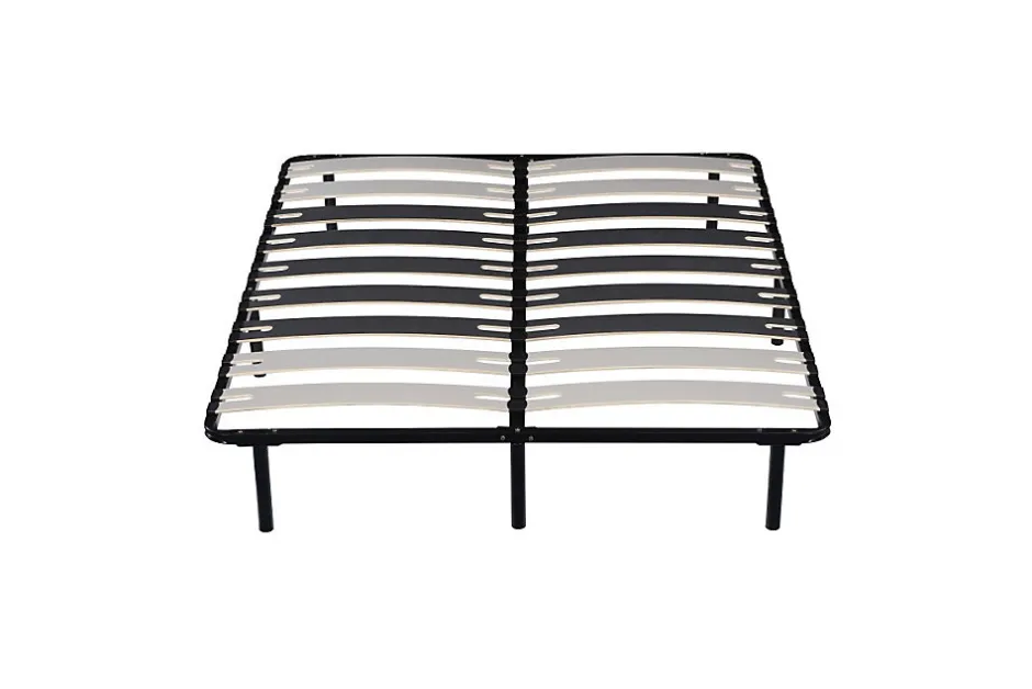 Literie Julien Sommier cadre a lattes 180x200x29 cm - solide et confortable - montage rapide et facile - soutien optimal - - design moderne
