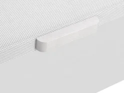 Vente-unique Sommier coffre 180 x 200 cm - Blanc mat - HESTIA de YSMÉE