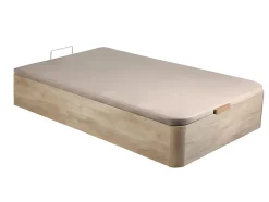 Vente-unique Sommier coffre 90 x 190 cm - Naturel clair - HESTIA de YSMÉE Hot