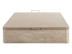 Vente-unique Sommier coffre 140 x 190 cm - Naturel clair - HESTIA de YSMÉE