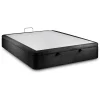 Sommeil De Plomb Sommier Coffre Bouclette Noir 140x200 H39cm
