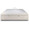 Sommeil De Plomb Sommier Coffre Tissu Beige clair 160x200 H39cm Sale