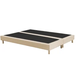 Idliterie Sommier déco tapissier 2x90x200