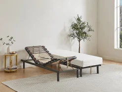 Vente-unique Sommier de relaxation lattes 3 plans de couchage - 70 x 190 cm - RUOTI de YSMÉE Clearance