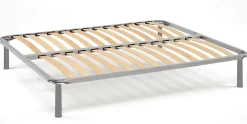 Talamo Italia Sommier double Alga, Sommier orthopédique en contreplaqué de bouleau avec 14 lattes, 100% Made in Italy, 140x200h 34 cm Best