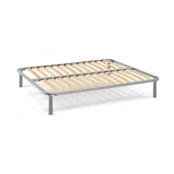 Talamo Italia Sommier double Alga, Sommier orthopédique en contreplaqué de bouleau avec 14 lattes, 100% Made in Italy, 140x200h 34 cm Best