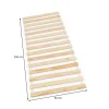 Idimex Sommier en pin massif, 15 lattes sans cadre, compatible couchage 80x190 et 80x200 cm Sale