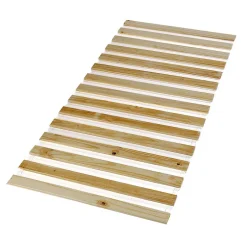 Idimex Sommier en pin massif, 15 lattes sans cadre, compatible couchage 90 x 190 et 90 x 200 cm
