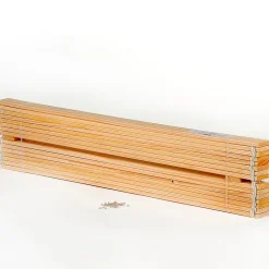 Idimex Sommier en pin massif, 15 lattes sans cadre, couchage 140 x 200 cm New