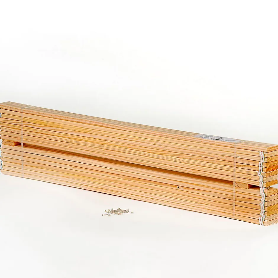 Idimex Sommier en pin massif, 15 lattes sans cadre, couchage 140 x 200 cm New