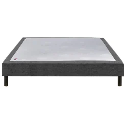 Epeda Sommier CONFORT MEDIUM DECO NATURE 140x190 Chiné Naturel Lattes Hot