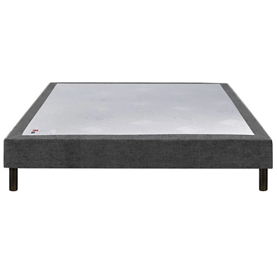 Epeda Sommier CONFORT MEDIUM DECO NATURE 140x190 Chiné Naturel Lattes Hot