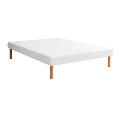 Essenzia Sommier TRADITION GRAPHIC 13cm Blanc 160x200 Lattes