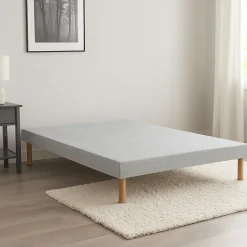 Essenzia Sommier TRADITION GRAPHIC 13cm Couleur 90x200 Gris clair Lattes