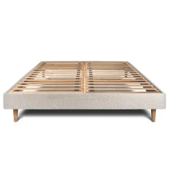 Sommeil De Plomb Sommier Kit Bouclette Beige 150x190 H29cm