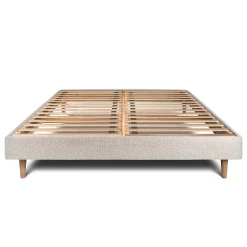 Sommeil De Plomb Sommier Kit Bouclette Beige 200x200 H29cm Outlet