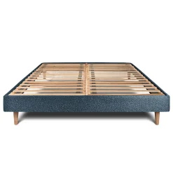 Sommeil De Plomb Sommier Kit Bouclette Bleu 160x200 H29cm