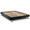 Sommeil De Plomb Sommier Kit Bouclette Noir 160x200 H29cm
