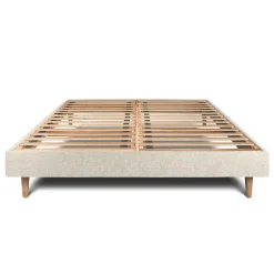 Sommeil De Plomb Sommier Kit Tissu Beige clair 180x200 H29cm Clearance