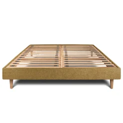Sommeil De Plomb Sommier Kit Tissu Jaune 180x200 H29cm Online