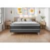 Vitalit Sommier KIT VITAL'SOM Gris 180 x 200 cm Hot