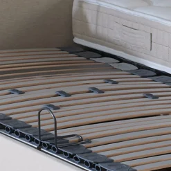 Idliterie Sommier électrique matelas mémoire formex190gris clair 90x190