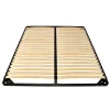 Weber Industries Sommier Métal RENO22 160x200+ 1 pied amovible / Noir