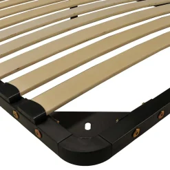 Weber Industries Sommier Métal RENO22 160x200+ 1 pied amovible / Noir