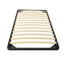 Weber Industries Sommier Métal RENO 90x190 cm / Noir