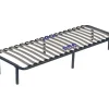 King Of Dreams Sommier noir - 70x190 cm - cadre a lattes renforce - reglable - montage facile - confort optimal - usage quotidien Sale